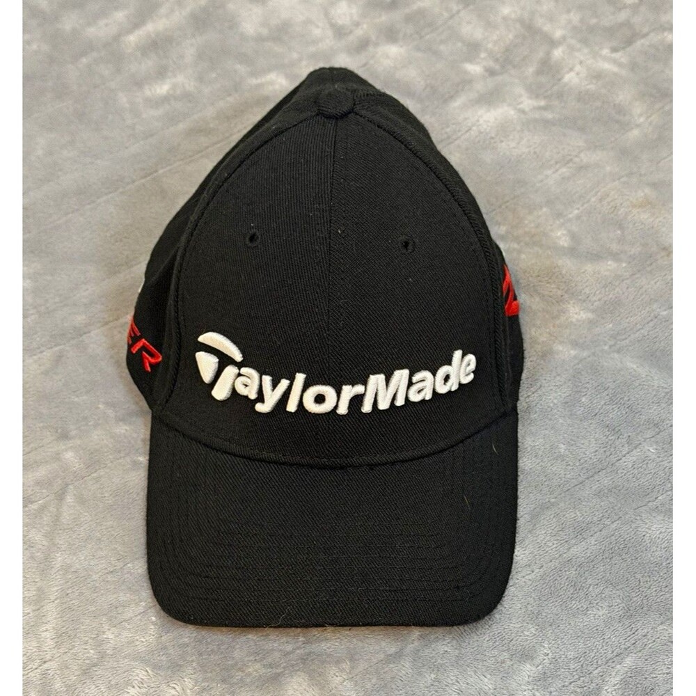 TaylorMade New Era 39THIRTY AeroBurner R15 Fitted Golf Hat S-M Black